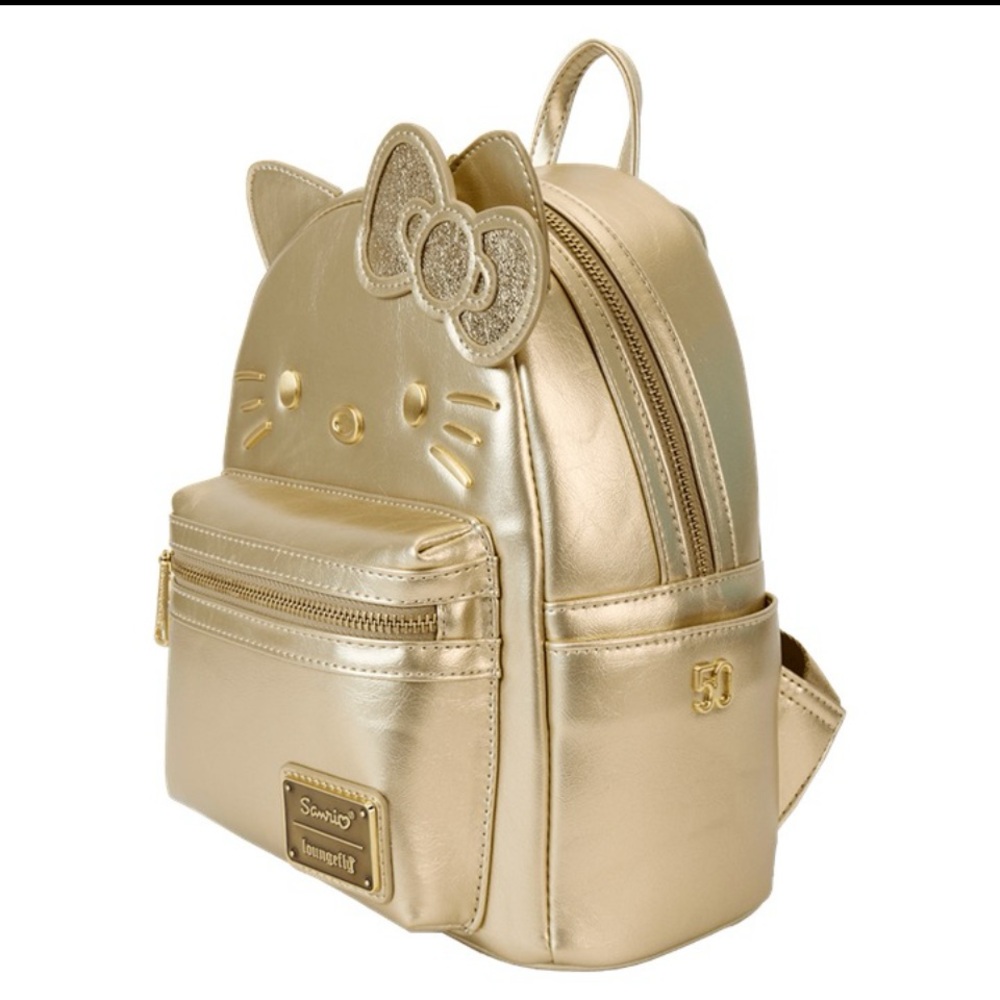 Loungefly Sanrio Limited Edition 50th Anniversary Hello Kitty Mini Backpack